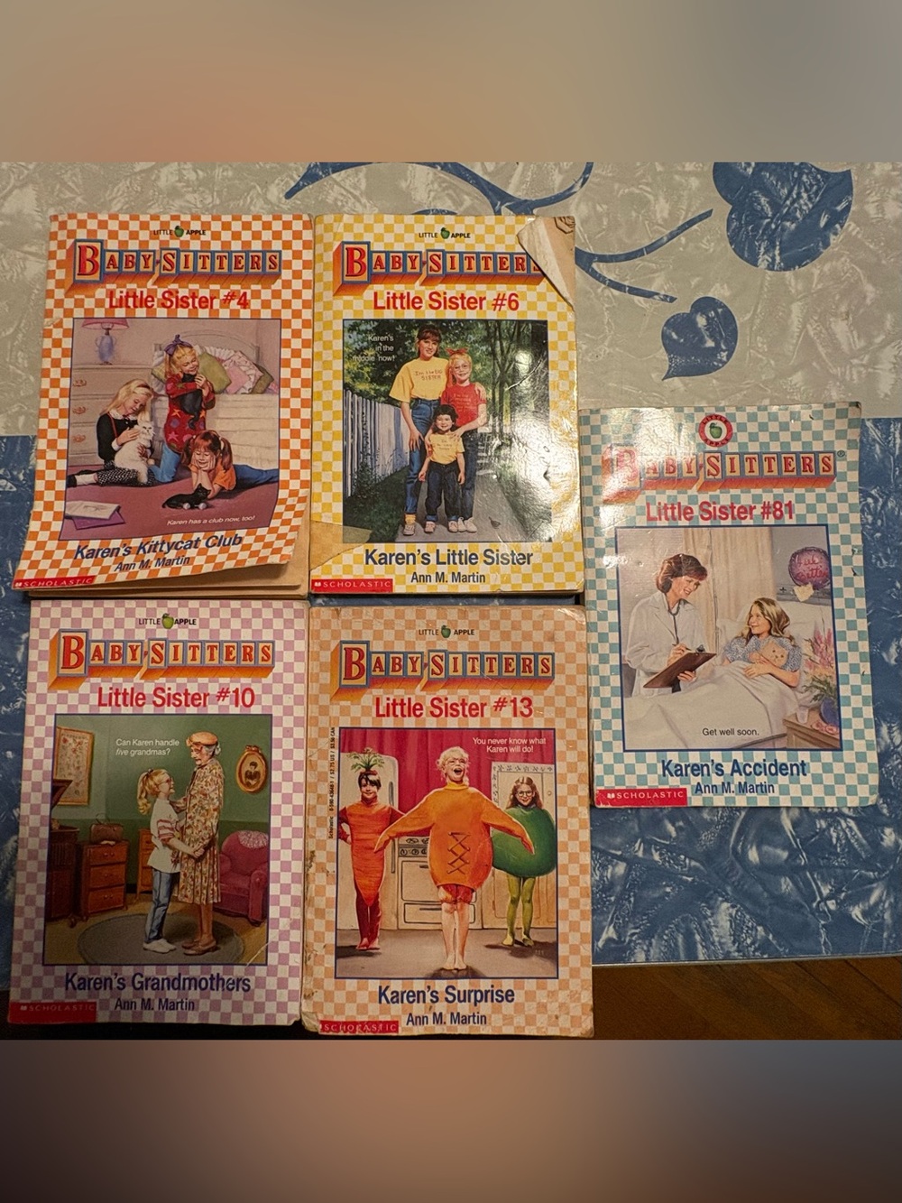 Lot of 4 Baby-Sitters Little Sister Paperback Books